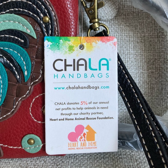 NWT Chala Rooster vegan purse - Picture 2 of 9